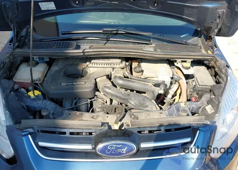 2018 Ford C-Max Hybrid Titanium из США, поврежденный, VIN 1FADP5DU7JL102490